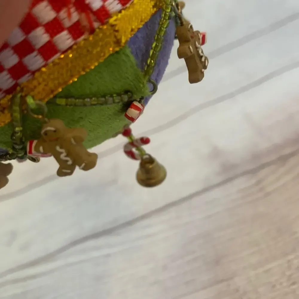 Leapin' Santa Vintage Christmas Ornament Bulb Christmas Begins In the Kitchen
